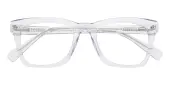 Rectangle Eyeglasses, Full Frame Crystal Plastic - FZ2072