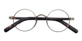 Round Eyeglasses, Full Frame Bronze Plastic - FZ2088