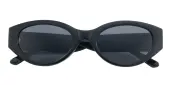 Cat Eye Sunglasses, Full Frame Black TR90 - SUP1528