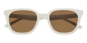 Square Sunglasses, Full Frame White TR90 - SUP1536