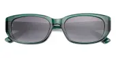 Cat Eye|Rectangle Sunglasses, Full Frame Green TR90 - SUP1546