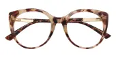 Cat Eye Eyeglasses, Full Frame Petal Tortoise TR90 - FP2771