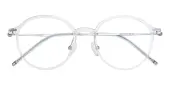 Round Eyeglasses, Full Frame Crystal TR90|Titanium - FP2789