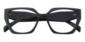 Cat Eye Eyeglasses, Full Frame Black Plastic - FP2795