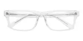 Rectangle Eyeglasses, Full Frame Crystal Plastic - FZ2113