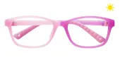 Rectangle Eyeglasses, Full Frame Pink TR90 - FP2804