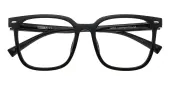 Square Eyeglasses, Full Frame Black TR90 - FP2827