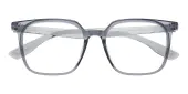 Square Eyeglasses, Full Frame Gray TR90 - FP2837