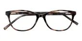 Cat Eye Eyeglasses, Full Frame Petal Tortoise Plastic - FZ1658