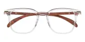 Square Eyeglasses, Full Frame Crystal TR90 - FP2856