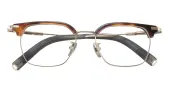 Square Eyeglasses, Full Frame Tortoise/Golden Plastic - FZ2143