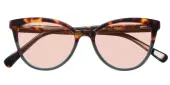 Cat Eye Sunglasses, Full Frame Tortoise Plastic - SUP1565