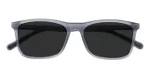Rectangle Sunglasses, Full Frame Gray TR90 - SUP1578