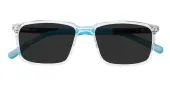Rectangle Sunglasses, Full Frame Crystal TR90 - SUP1580