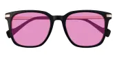 Square Sunglasses, Full Frame Black Plastic - SUP1603