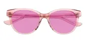 Oval Sunglasses, Full Frame Pink Plastic - SUP1611