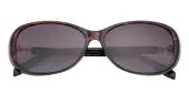 Oval Sunglasses, Full Frame Tortoise TR90 - SUP1552