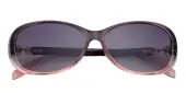 Oval Sunglasses, Full Frame Pink TR90 - SUP1554