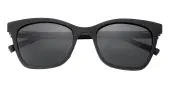 Cat Eye Sunglasses, Full Frame Black TR90 - SUP1619