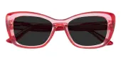 Cat Eye Sunglasses, Full Frame Red TR90 - SUP1585