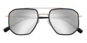 Aviator Sunglasses, Full Frame Black TR90|Metal - SUP1677