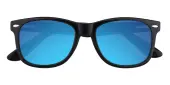Oval Sunglasses, Full Frame Black TR90 - SUP1682