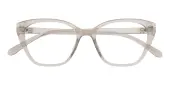 Cat Eye Eyeglasses, Full Frame Champagne TR90 - FP2955