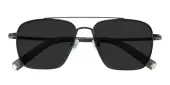 Aviator Sunglasses, Full Frame Black Metal - SUP1634
