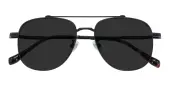 Aviator Sunglasses, Full Frame Black Titanium - SUP1653