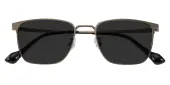 Rectangle Sunglasses, Full Frame Brown Titanium - SUP1657