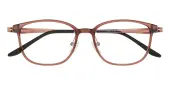 Oval Eyeglasses, Full Frame Brown Ultem - FP2978