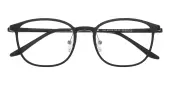 Oval Eyeglasses, Full Frame Mblack Ultem - FP2985