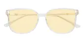 Cat Eye Sunglasses, Full Frame Crystal TR90 - SUP1696