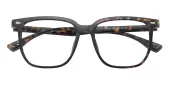 Square Eyeglasses, Full Frame Tortoise TR90 - FP2967