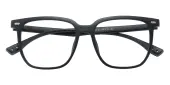 Square Eyeglasses, Full Frame Mblack TR90 - FP2969
