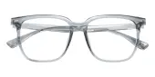 Square Eyeglasses, Full Frame Gray TR90 - FP2970