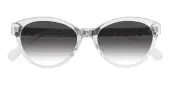 Cat Eye|Oval Sunglasses, Full Frame Crystal TR90 - SUP1709
