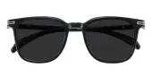 Square Sunglasses, Full Frame Black TR90 - SUP1718