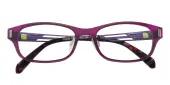 Oval Eyeglasses, Full Frame Purple TR90|Metal - FP2989