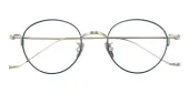 Oval Eyeglasses, Full Frame Cyan Titanium - FT0733