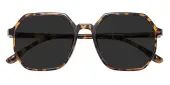 Polygon Sunglasses, Full Frame Tortoise TR90 - SUP1751