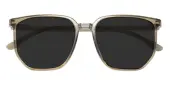 Polygon Sunglasses, Full Frame Brown TR90 - SUP1760
