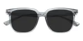 Square Sunglasses, Full Frame Gray TR90 - SUP1764