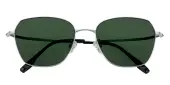 Polygon Sunglasses, Full Frame Silver Metal - SUP1792