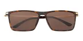 Rectangle Sunglasses, Full Frame Tortoise TR90 - SUP1803