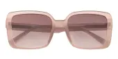 Cat Eye Sunglasses, Full Frame Champagne TR90 - SUP1810