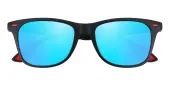 Rectangle Sunglasses, Full Frame Black TR90 - SUP1797