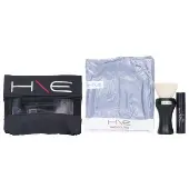 Jane IredaleH\E Minerals Kit: Lip Balm SPF 15 + Facial Brush + Wash Glove + Bag 3pcs+1bag
