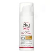 EltaMDUV Clear Facial Sunscreen SPF 46 - For Skin Types Prone To Acne, Rosacea & Hyperpigmentation - Tinted 48g/1.7oz