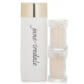 Jane IredalePowder Me Refillable Brush (1x Brush, 2x Refills) - Translucent 2x2.5g/0.09oz